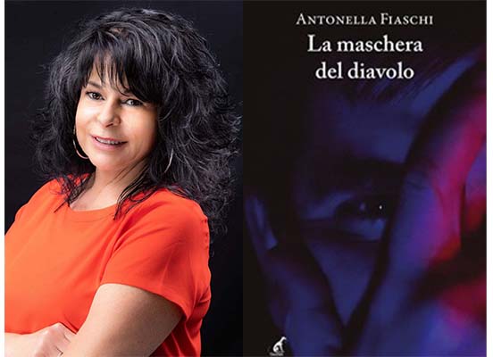 Antonella Fiaschi con il suo nuovo romanzo La maschera del diavolo