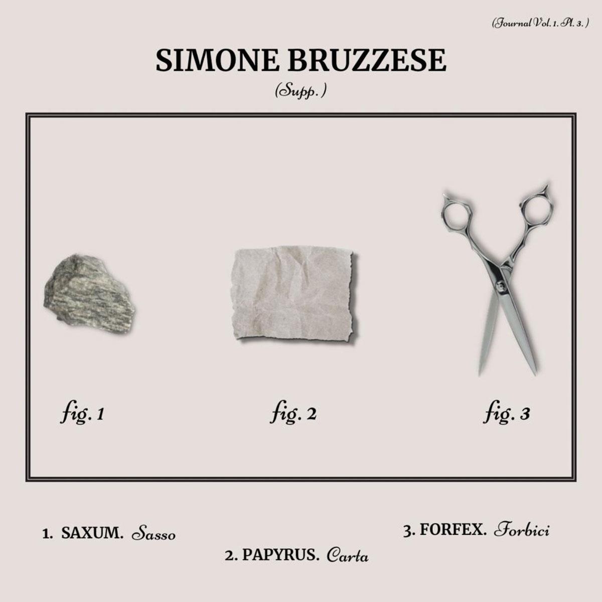 “Sasso Carta Forbici” il nuovo singolo di Simone Bruzzese