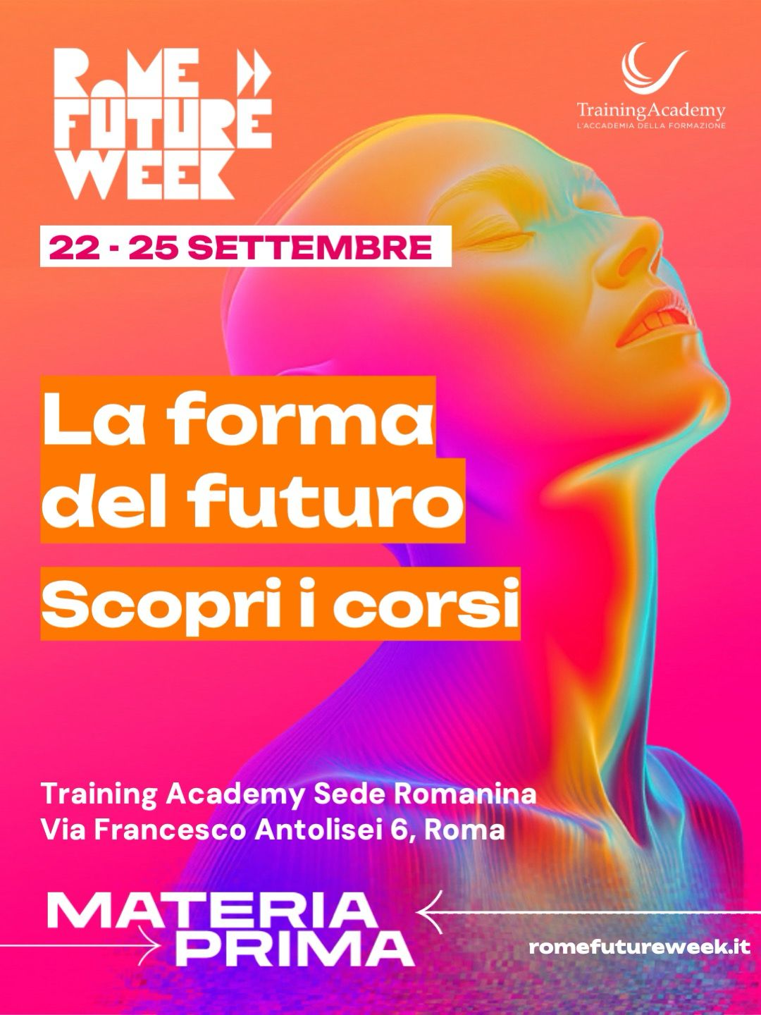 Rome Future Week 2026, Training Academy dà forma al futuro: le competenze come nuova materia prima